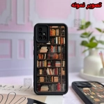 قاب سولید طرح کتابخانه گوشی سامسونگ A30s