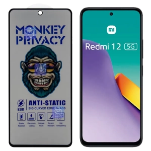 گلس پرایوسی آنتی استاتیک MonKey گوشی شیائومی ردمی 12 5G