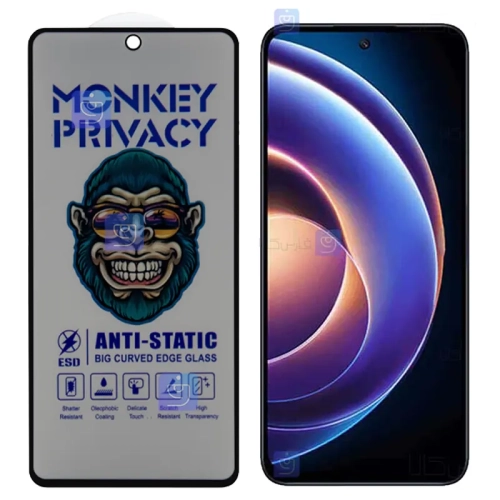 گلس پرایوسی آنتی استاتیک MonKey گوشی شیائومی Redmi Note 12R