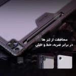 کاور نیلکین Bumper Leather Pro تبلت سامسونگ S10 FE Plus