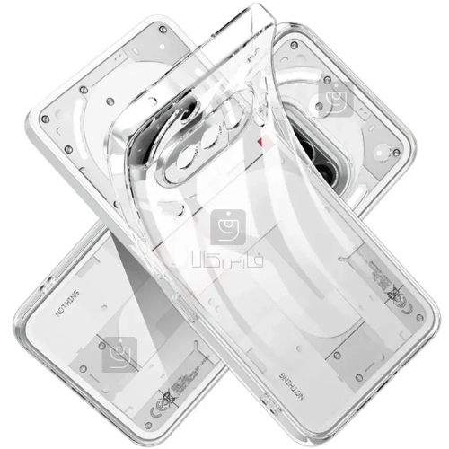 قاب شفاف ژله ای محافظ لنز دار Nothing Phone 3a