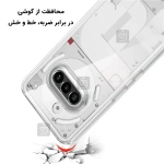 قاب شفاف ژله ای محافظ لنز دار Nothing Phone 3a