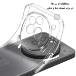 قاب شفاف ژله ای محافظ لنز دار Nothing Phone 3a Pro