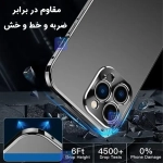 قاب دو تکه فلزی 360 درجه مگنتی آیفون 16 پرو مکس برند Q series