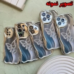 قاب دخترانه پروانه اکلیلی گوشی آیفون 11