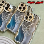 قاب دخترانه پروانه اکلیلی گوشی آیفون 12