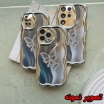قاب دخترانه پروانه اکلیلی گوشی آیفون 12