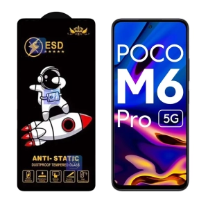 گلس آنتی استاتیک Space Man ESD گوشی شیائومی Poco M6 Pro 5G