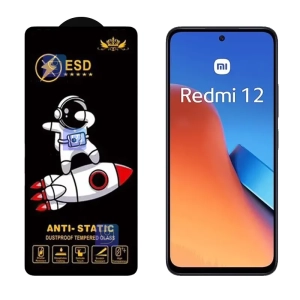 گلس آنتی استاتیک Space Man ESD گوشی شیائومی ردمی 12 4G