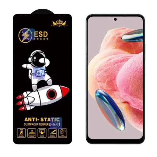 گلس آنتی استاتیک Space Man ESD گوشی شیائومی نوت 12 4G