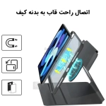 قاب و کیف اورجینال مگنتی Xundd 360 Rotating Magnetic آیپد ایر 11 2024
