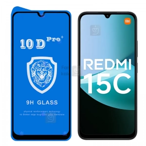گلس تمام صفحه 10D Pro Plus گوشی شیائومی ردمی 15C