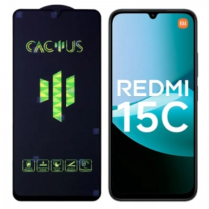 گلس کاکتوس تمام صفحه گوشی Xiaomi Redmi 15C