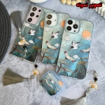 قاب فانتزی رقص درنا گوشی شیائومی نوت 13 پرو 4G همراه با بند آویز
