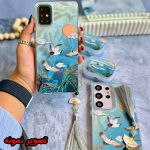 قاب فانتزی رقص درنا گوشی شیائومی نوت 13 پرو 4G همراه با بند آویز
