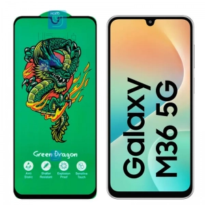 گلس تمام صفحه HORO Green Dragon گوشی سامسونگ M36
