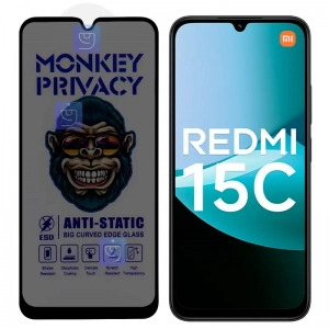 گلس پرایوسی آنتی استاتیک MonKey گوشی شیائومی ردمی 15C