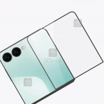 گلس تمام صفحه نیلکین گوشی سامسونگ Z Flip 7 مدل CP+ Pro