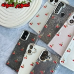 قاب دخترانه اکلیلی آلبالویی گوشی آیفون 14 پرو مکس