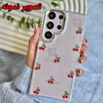 قاب دخترانه اکلیلی آلبالویی گوشی آیفون 14 پرو مکس