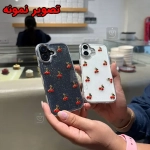 قاب دخترانه اکلیلی آلبالویی گوشی سامسونگ S21 FE