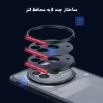 قاب اصلی پشت کریستالی Xundd Beatle گوشی ناتینگ فون 3a پرو