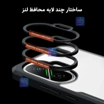 قاب اصلی پشت کریستالی Xundd Beatle گوشی شیائومی ردمی توربو 4 پرو