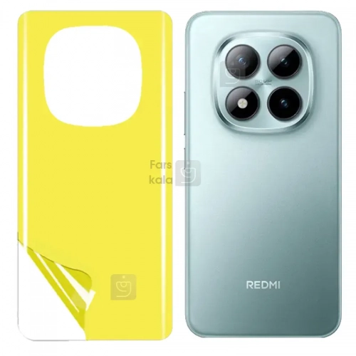 برچسب پشت نانو شفاف Xiaomi Redmi Note 15 Pro Plus