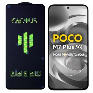 گلس کاکتوس تمام صفحه گوشی Xiaomi Poco M7 Plus