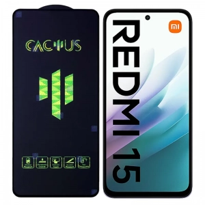 گلس کاکتوس تمام صفحه گوشی Xiaomi Redmi 15