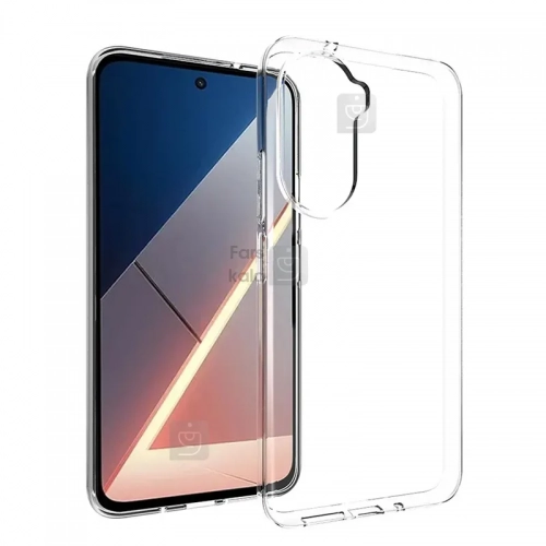 قاب ژله ای شفاف گوشی شیائومی Poco M7 Plus