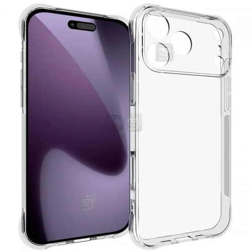 قاب ژله ای شفاف محافظ لنز دار Apple iPhone 17 Pro Max
