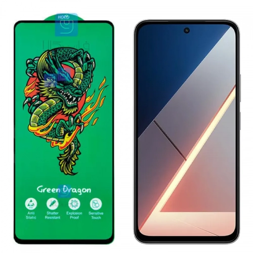 گلس تمام صفحه HORO Green Dragon گوشی شیائومی پوکو M7 4G