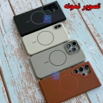 قاب مگ سیف چرمی مجیک ماسک گوشی آیفون 16 پرو مکس