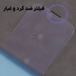 گلس شفاف توری دار مانکی گوشی آیفون 17 پرو