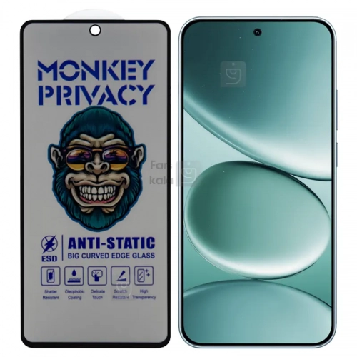 گلس پرایوسی آنتی استاتیک MonKey گوشی Note 15 Pro 5G