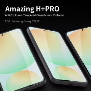 گلس شفاف نیلکین H+ Pro گوشی سامسونگ S25 FE