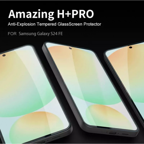 گلس شفاف نیلکین H+ Pro گوشی سامسونگ S25 FE