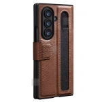 کاور چرمی نیلکینAoge Leather گوشی سامسونگ Z Fold 7