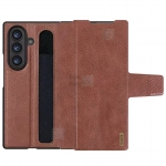 کاور چرمی نیلکینAoge Leather گوشی سامسونگ Z Fold 7