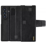 کاور چرمی نیلکینAoge Leather گوشی سامسونگ Z Fold 7