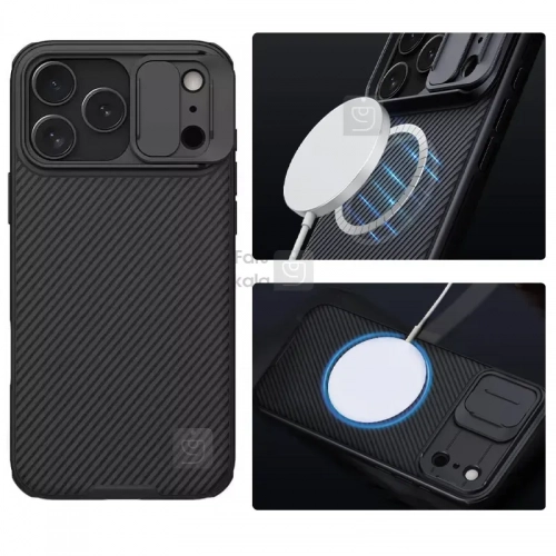 قاب مگنتی نیلکین CamShield Pro Magnetic گوشی آیفون 17 پرو