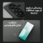 قاب سیلیکونی نیلکین Flex Pure Fold S-Pen گوشی سامسونگ Z Fold 7 همراه با قلم