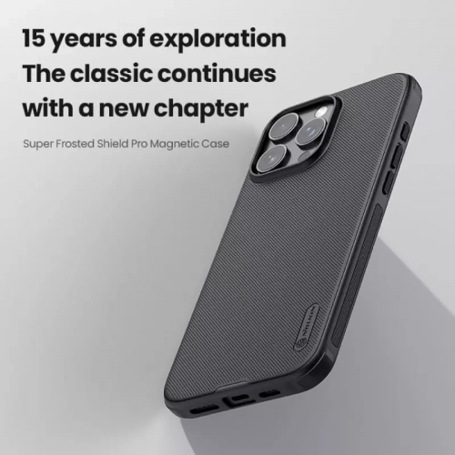 قاب مگ سیف دار نیلکین Frosted Shield Pro Magnetic آیفون 17