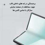 گارد نیلکین Super Frosted Shield Pro گوشی سامسونگ Z Fold 7