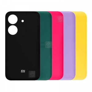 کاور سیلیکونی محافظ لنز دار گوشی شیائومی پوکو M7 4G