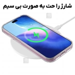 قاب مگ سیف دار پشت کریستالی آیفون 17 پرو مکس