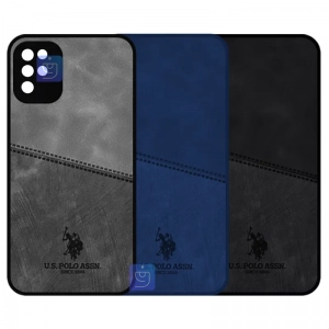 قاب طرح چرم U.S.POLO گوشی سامسونگ A12