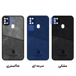 قاب طرح چرم U.S.POLO گوشی سامسونگ A21s