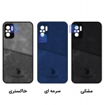 قاب طرح چرم U.S.POLO گوشی شیائومی نوت 10 4G